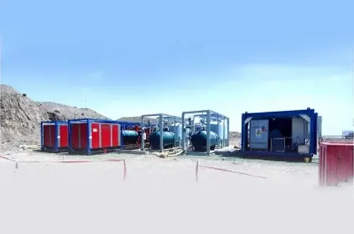 Geso's 8 sets of 350kW air compressors + 1500m3/H nitrogen generator systems help China's Xinjiang petrochemical industry